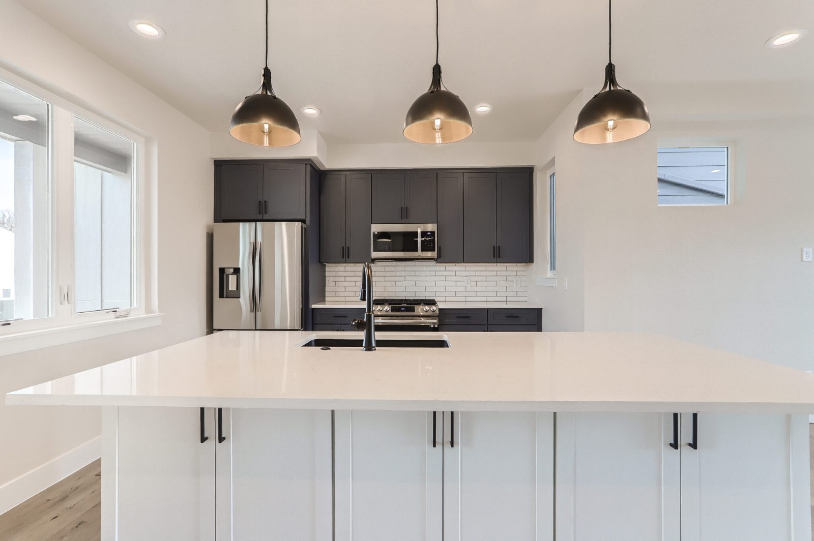 Installed kitchen 17